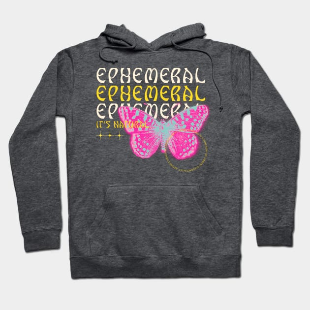 Ephemeral : Butterfly Hoodie by TaansCreation 